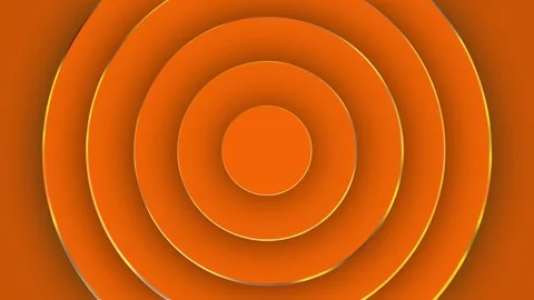 Circle Loop Animation Background Video, Modern Digital Aesthetic Video stock 309728632