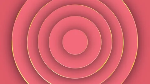 Circle Loop Animation Background Video, Seamless Loop Motion Video stock 309901795