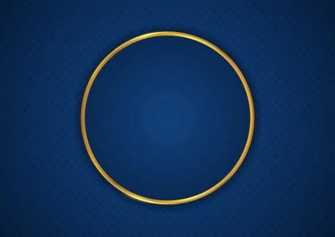 Circle luxury shape abstract background pattern with space for text Stock Illustration
