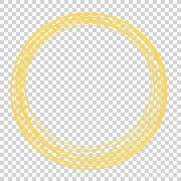 Circle marking line that can be used for sticker, scrapbook, web, and etc. Stock Illustration