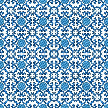 Circle mesh Stock Illustration