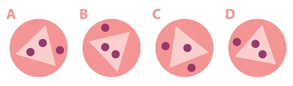 Circle Mind Game Иллюстрация