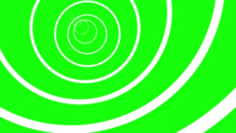Circle Motion Graphic With Green Screen Background Stock Footage 231219283