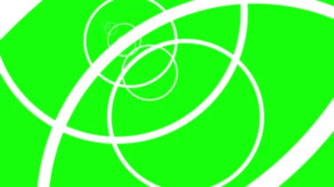 circle motion green screen