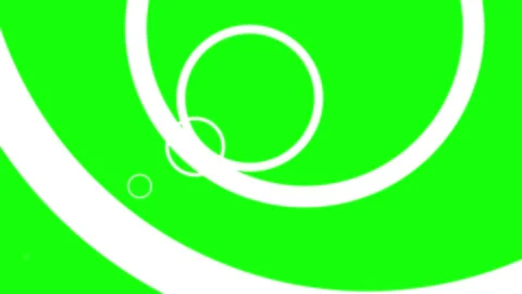 Circle Motion Graphic With Green Screen Background Stock Footage 231219291