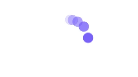 Circle motion graphics. bouncing circle loop Loading on website. 2D animation 库存影片 256216455