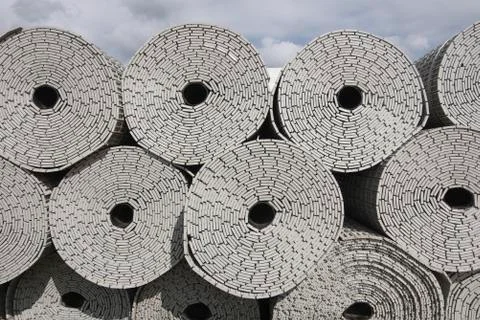 Circle or round shaped object Stock Photos