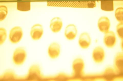 Circle or round shaped object, pattern and texture in lighting circle or r... Stock Photos