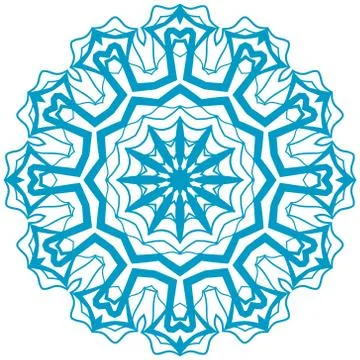 Circle ornament. Stock Illustration