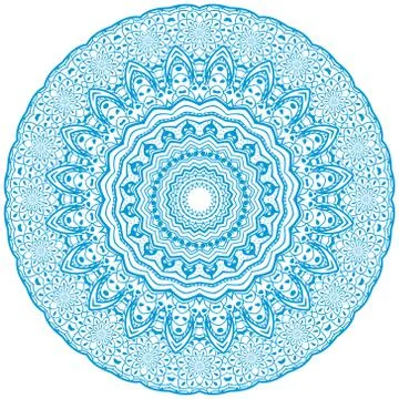 Circle ornament. Stock Illustration