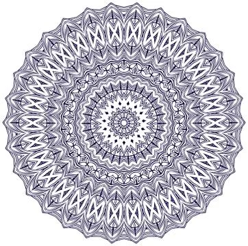 Circle ornament. Stock Illustration