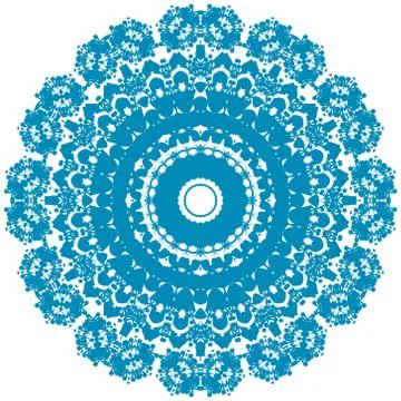 Circle ornament. Stock Illustration
