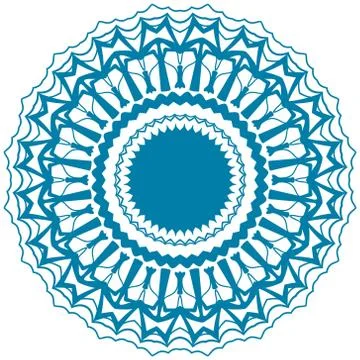 Circle ornament. Stock Illustration