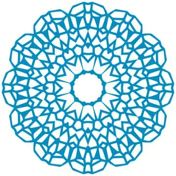 Circle ornament. Stock Illustration