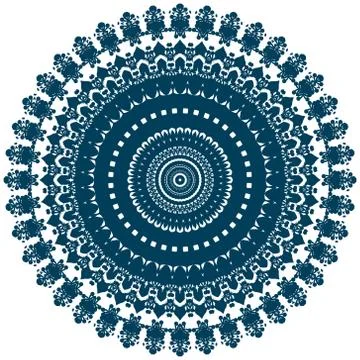 Circle ornament. Stock Illustration