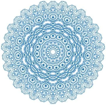 Circle ornament. Stock Illustration