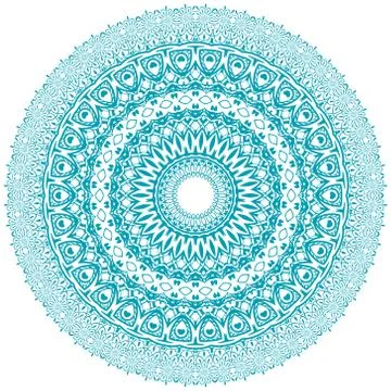 Circle ornament. Stock Illustration