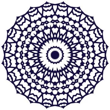 Circle ornament. Stock Illustration