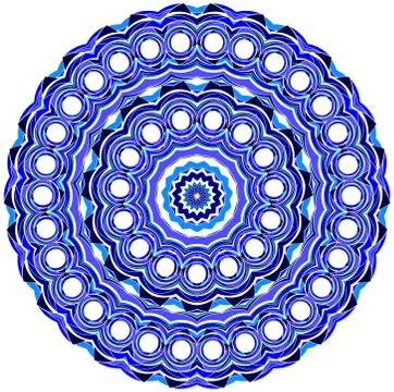 Circle ornament. Stock Illustration