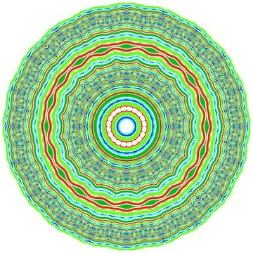 Circle ornament. Stock Illustration