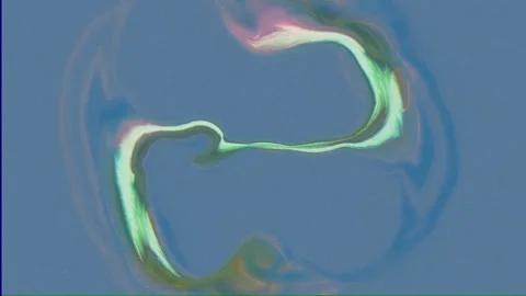 Circle overflow - blue Stock Footage 230913741