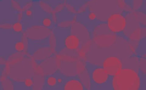 Circle Overlap Background Stock Illustration