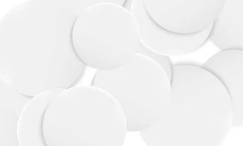 Circle overlapping layer. Stock Illustration