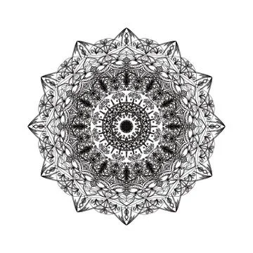 Circle paint Stock Illustration