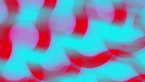 Circle Particals Flowing Loop Motion Abstract Background Stock Footage 211063644