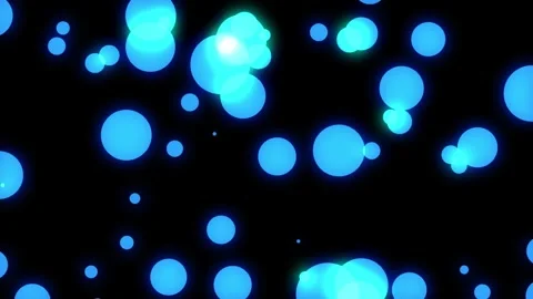 Circle particle background animation Stock Footage 297771378