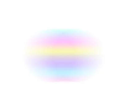 Circle with pastel gradient and soft colorful sphere showing motion blur and Stock Photos