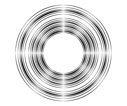 Circle pattern. abstract background for icon logo. vector illustration. Illustrazione stock