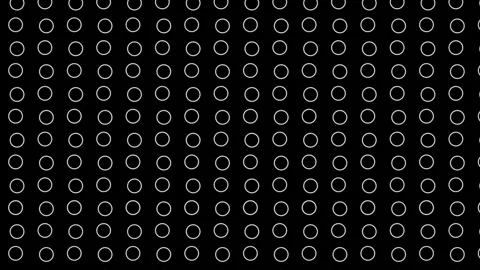 Circle Pattern Abstract Diagonal Grid Dance Animation Stock Footage 307148142