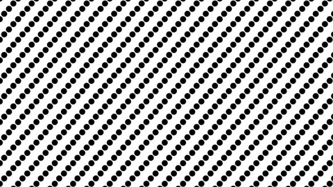 Circle Pattern Abstract Dynamic Checkerboard Flow Stock Footage 307148242