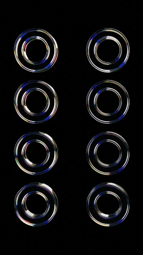 Circle pattern background Stock Footage 276259998