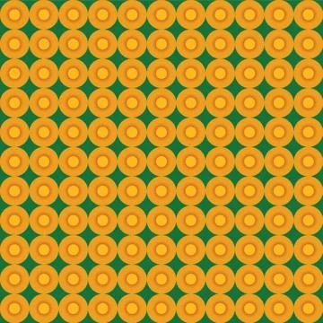 Circle Pattern Background Stock Illustration