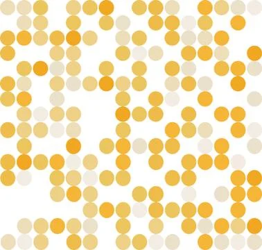 Circle pattern backgrounds. orange dot wallpaper. Stock Illustration