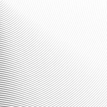 Circle pattern with dynamic, irregular lines. Geometric circular pattern with Illustrazione stock