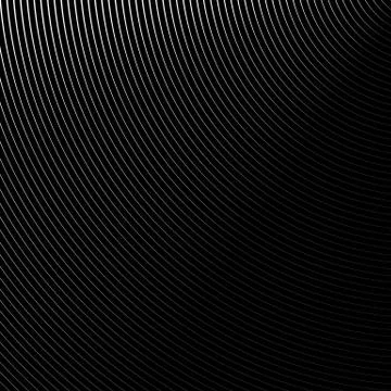 Circle pattern with dynamic, irregular lines. Geometric circular pattern with Illustrazione stock