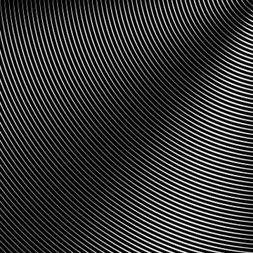 Circle pattern with dynamic, irregular lines. Geometric circular pattern with イラスト素材