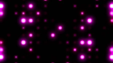 Circle Pattern Lights Pink Loopable Background Stock Footage 65202214