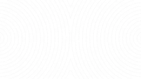 Circle pattern Motion background grey dots circle lines loop animation white Stock Footage 287652595