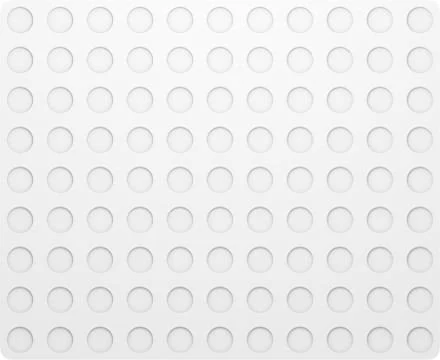 Circle Pattern. Regular White Texture Stock Illustration
