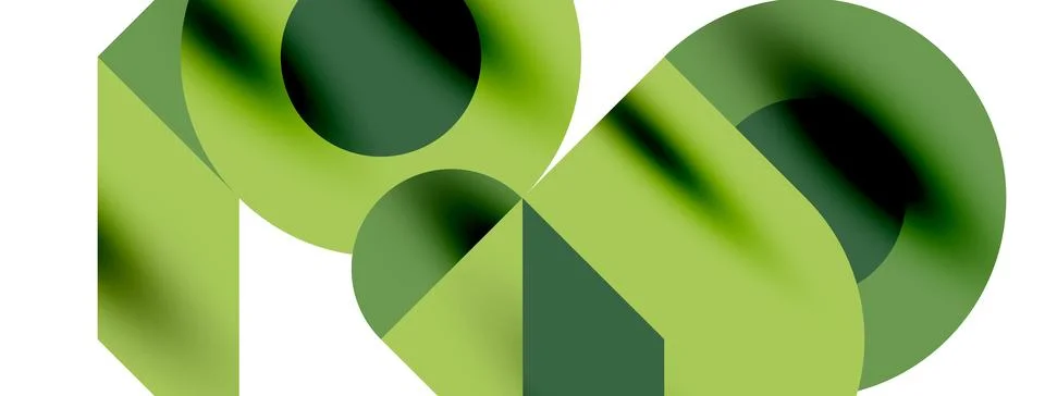 Circle pattern, round elements with lines and arrows composition for wallpaper Stock Illustration