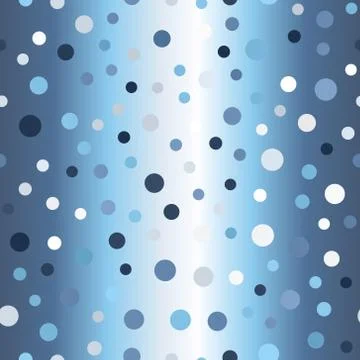 Circle pattern. Seamless vector background Stock Illustration