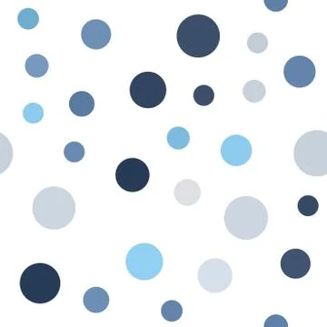 Circle pattern. Seamless vector Stock Illustration