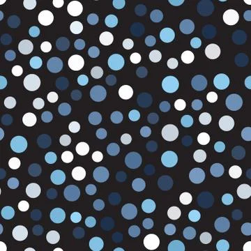 Circle pattern. Seamless vector Stock Illustration