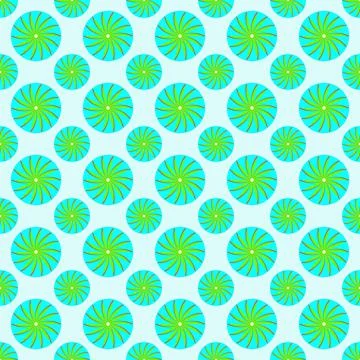 Circle with petals Stock Illustration