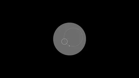 Circle pop-up animation with sparkling line effects. Geometric circle firew.. Stock Footage 310711462