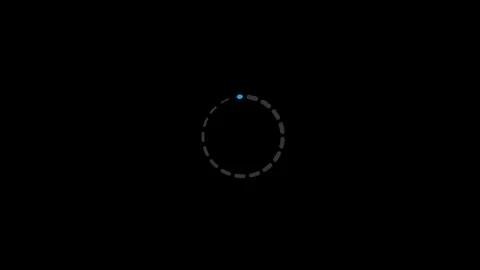 Circle progress bar icon animation with 4k motion. Stock Footage 286142939